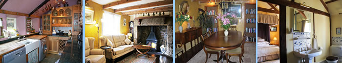 Interior of Anjarden farmhouse